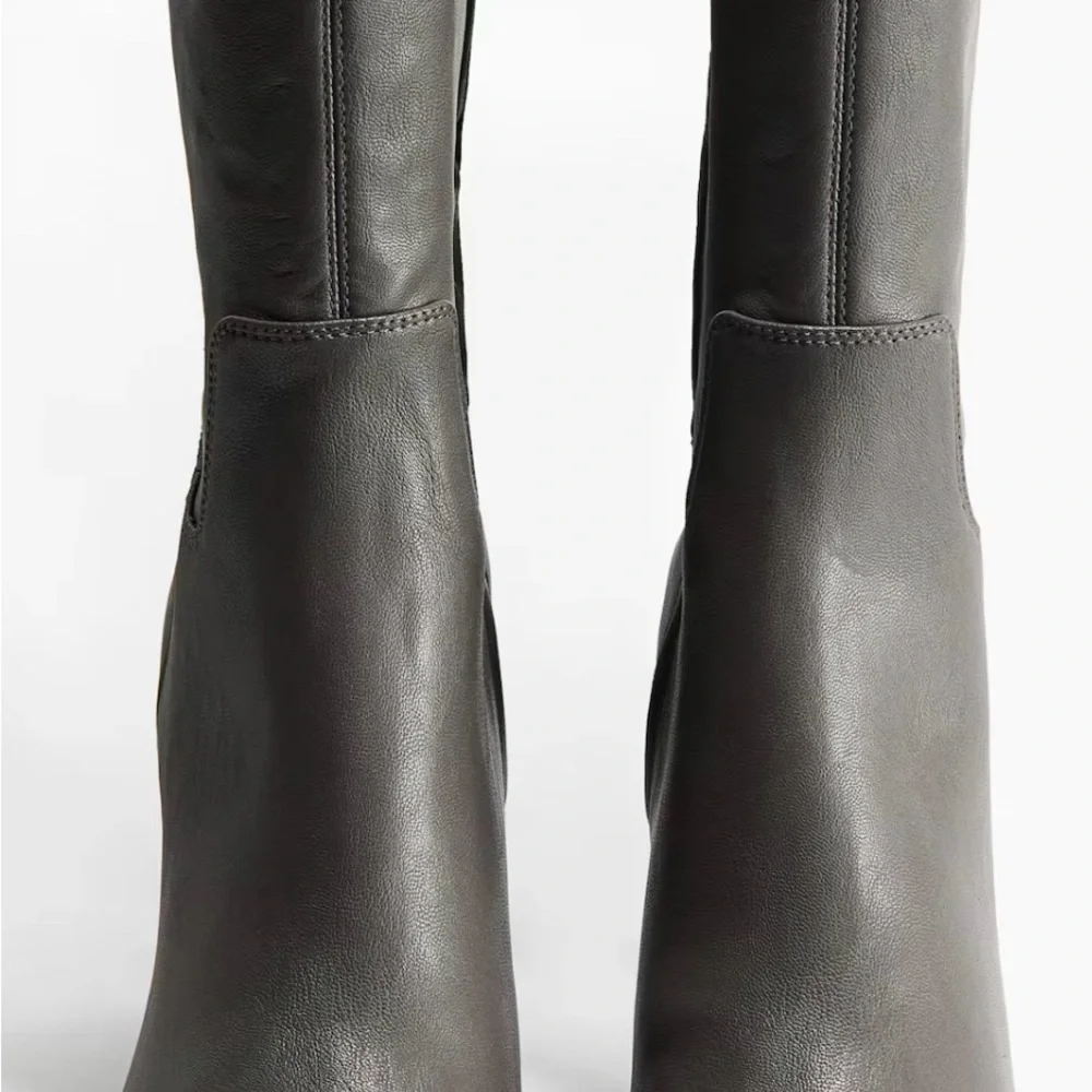 H&M Thigh High Sock Boot(dark gray) Sz 7. NWT - Picture 3 of 4